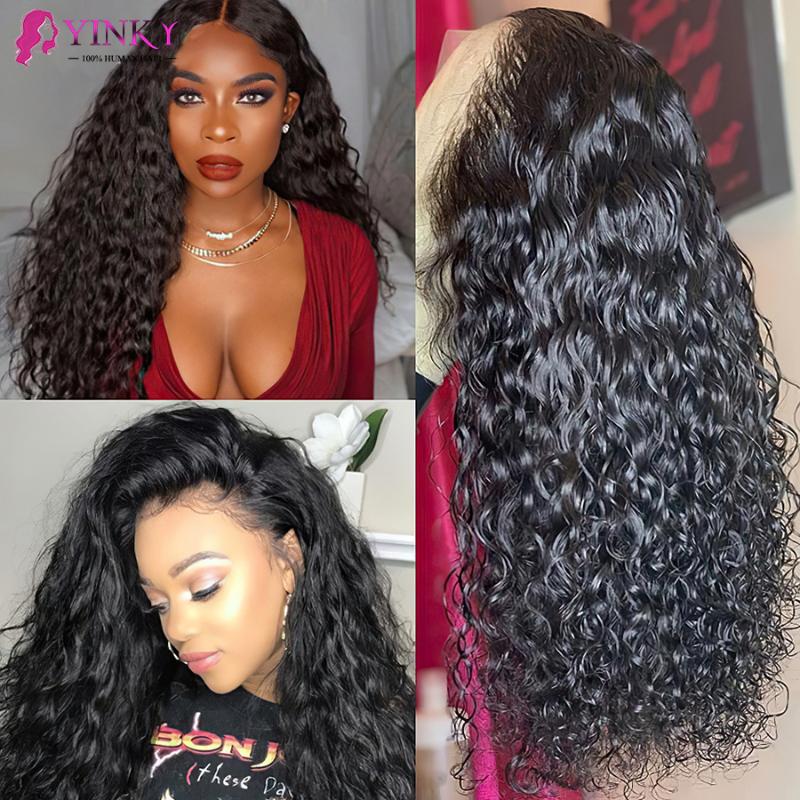 Brazilian Water Wave Wig HD Transparent Lace Frontal Wig Pre Plucked 30 Inch Curly Lace Front Human Hair Wigs For Black Women, As pic
Brazilian Water Wave Wig HD Transparent Lace Frontal Wig Pre Plucked 30 Inch Curly Lace Front Human Hair Wigs For Black Women, As pic