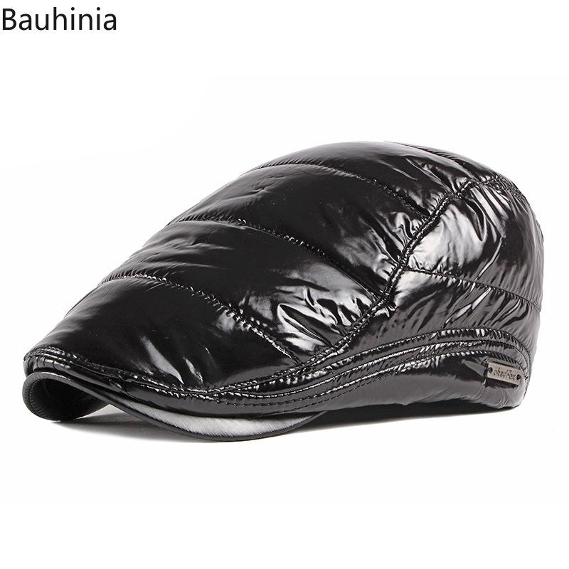 Bauhinia Men Beret Hat Polyester Fibre Flat Cap Winter Thick Warm Male Adjustable High Quality Gatsby Mens Retro Beret Caps, Black
Bauhinia Men Beret Hat Polyester Fibre Flat Cap Winter Thick Warm Male Adjustable High Quality Gatsby Mens Retro Beret Caps, Black