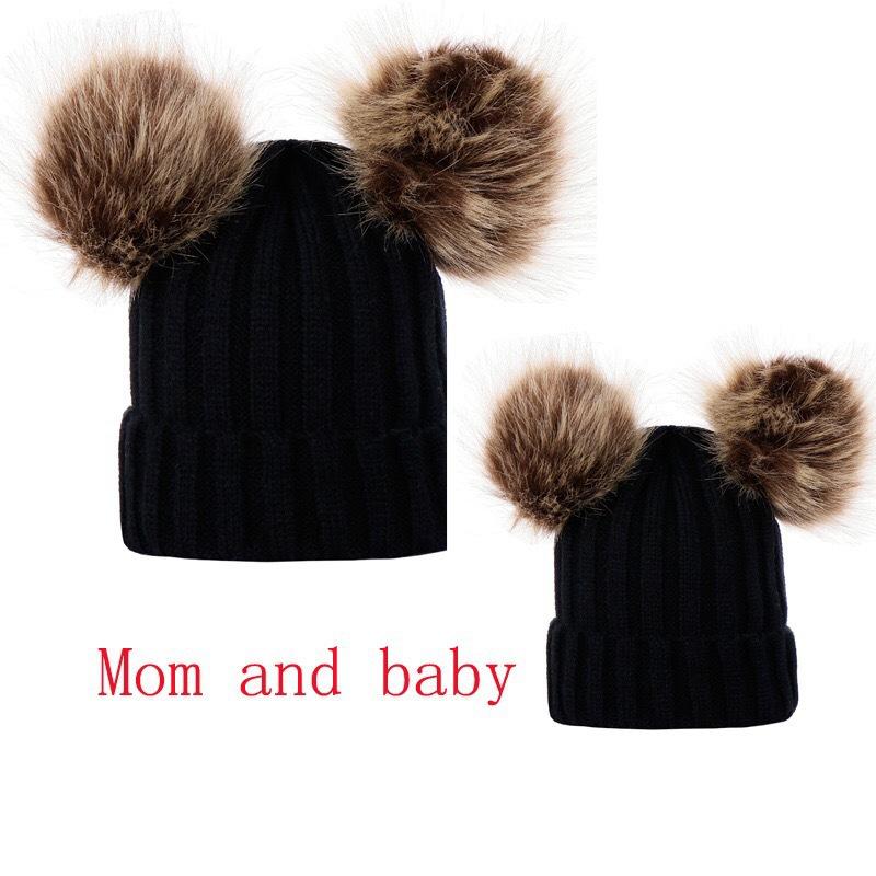 2020 Women Knitted Solid Color Cap Winter Beanie Pompom Hats Thicker Girls Bonnet Cap Winter Hats For Women Female Black Caps, Black-baby
2020 Women Knitted Solid Color Cap Winter Beanie Pompom Hats Thicker Girls Bonnet Cap Winter Hats For Women Female Black Caps, Black-baby