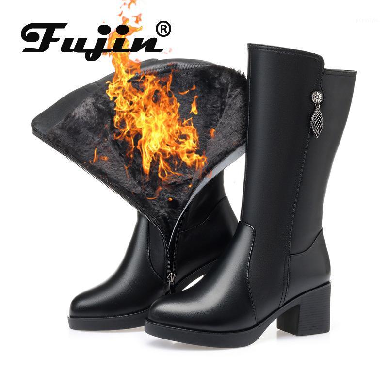 Fujin Women's Snow Boots New for Autumn Winter 2020 Shoes Thick Bottom Winter Fur Warm Plush Fashion Breathable Long Boots1, Black
Fujin Women's Snow Boots New for Autumn Winter 2020 Shoes Thick Bottom Winter Fur Warm Plush Fashion Breathable Long Boots1, Black