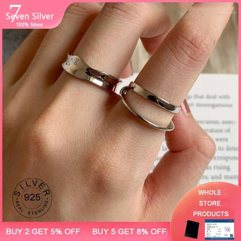 Cluster Rings Retro Thai Silver Double Lines Creative 925 Sterling Female Resizable Opening, Golden;silver
Cluster Rings Retro Thai Silver Double Lines Creative 925 Sterling Female Resizable Opening, Golden;silver