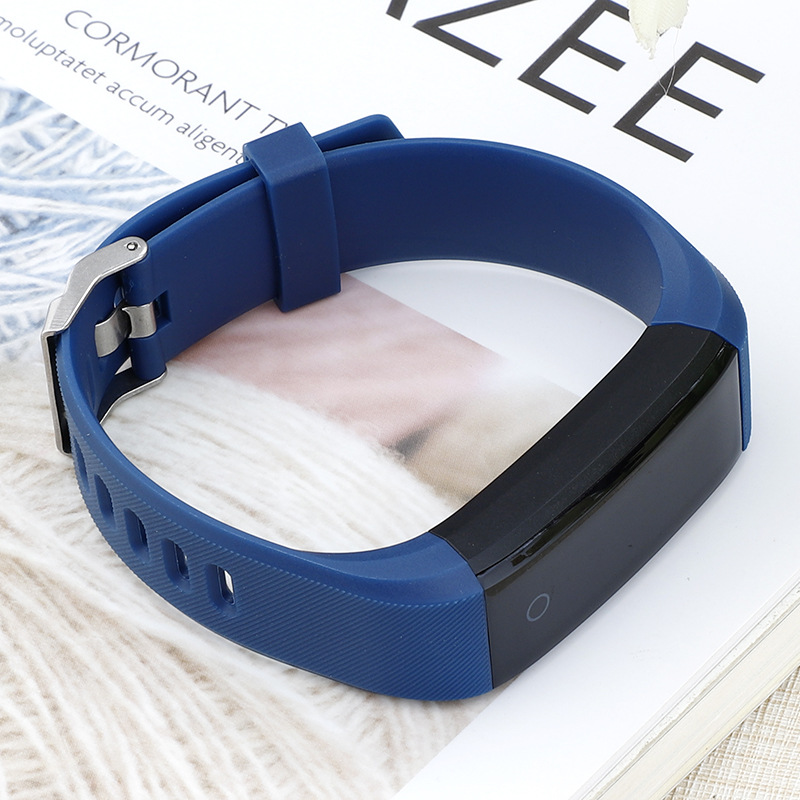 115Plus Smart Wristband Smart Watch Fitness Tracker Real Heart Rate Monitor Band Tracker Smart Bracelet Waterproof Smartwatch 0182