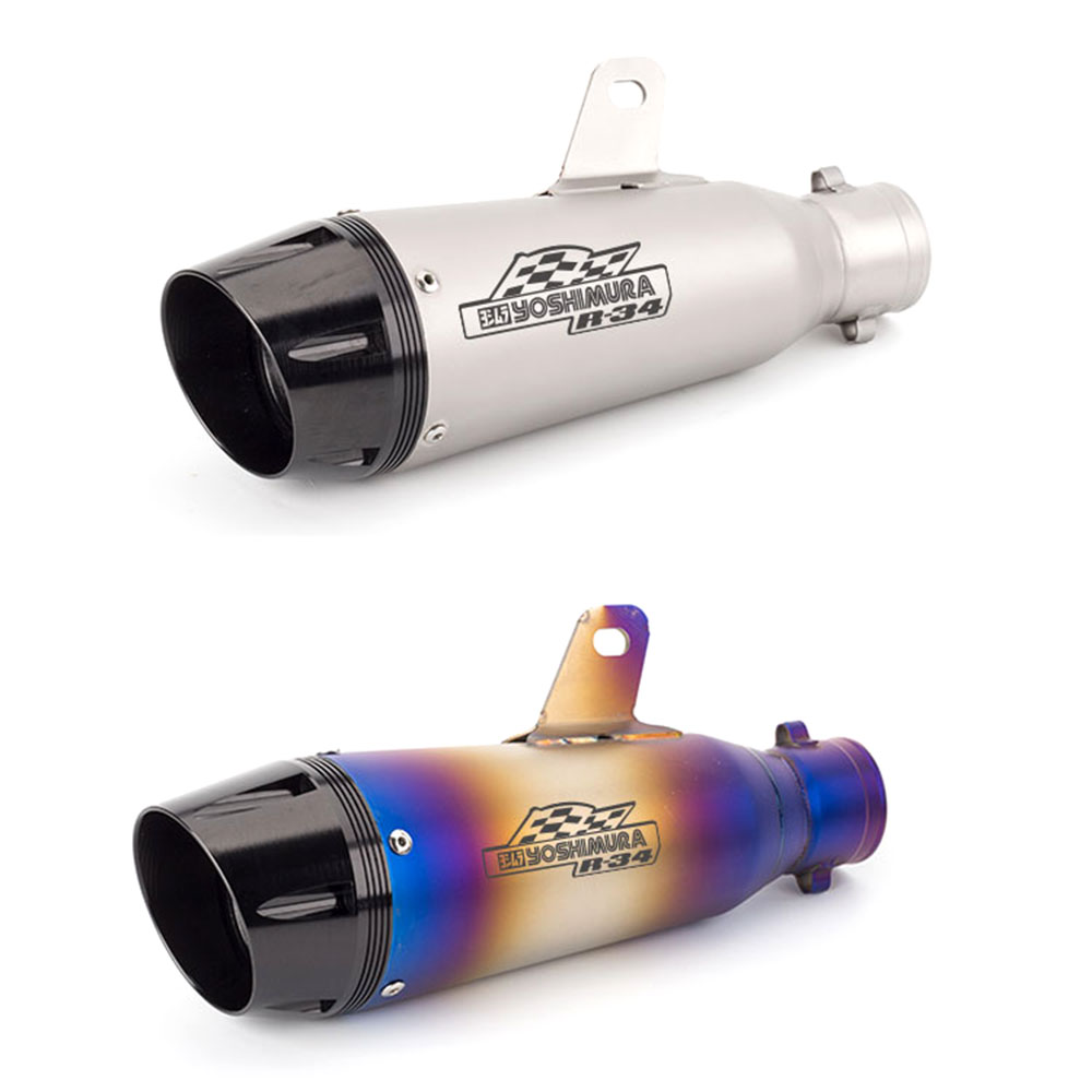 Universal 35-51mm Motorcycle Racing Exhaust Pipe Muffler Slip On Escape Moto For Z250SL GSXR750 R6 ZX6R R3 for Yoshimura Exhaust
Universal 35-51mm Motorcycle Racing Exhaust Pipe Muffler Slip On Escape Moto For Z250SL GSXR750 R6 ZX6R R3 for Yoshimura Exhaust