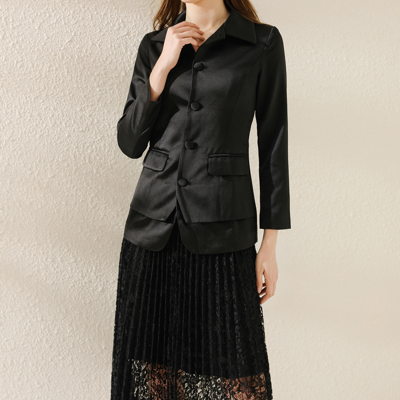 2021 Autumn New Black Temperament Long-sleeved Sexy Jacket Lace with Sock Skirt Plied From Women Two-piece Suit Ovr9
2021 Autumn New Black Temperament Long-sleeved Sexy Jacket Lace with Sock Skirt Plied From Women Two-piece Suit Ovr9