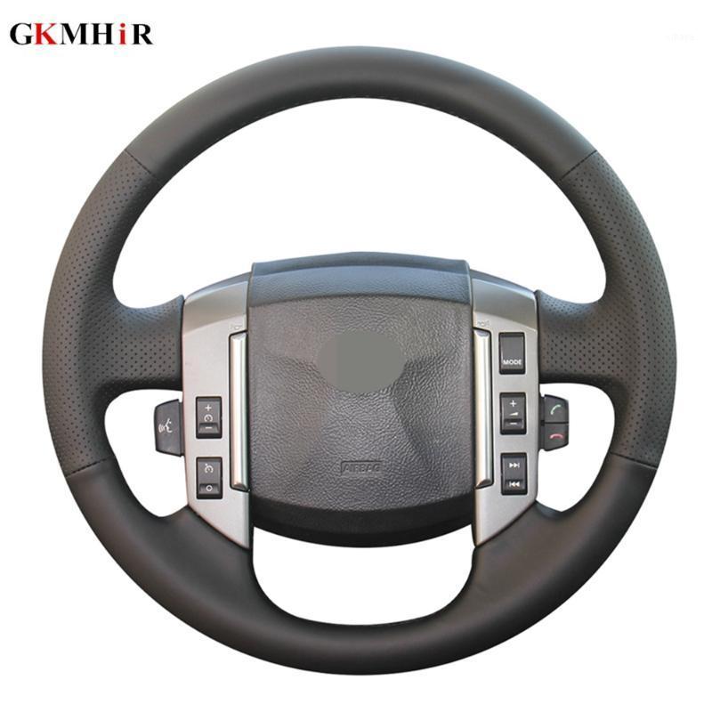 DIY Hand-stitched Black Artificial Leather Car Steering Wheel Cover For Discovery 3 2004-20091
DIY Hand-stitched Black Artificial Leather Car Steering Wheel Cover For Discovery 3 2004-20091