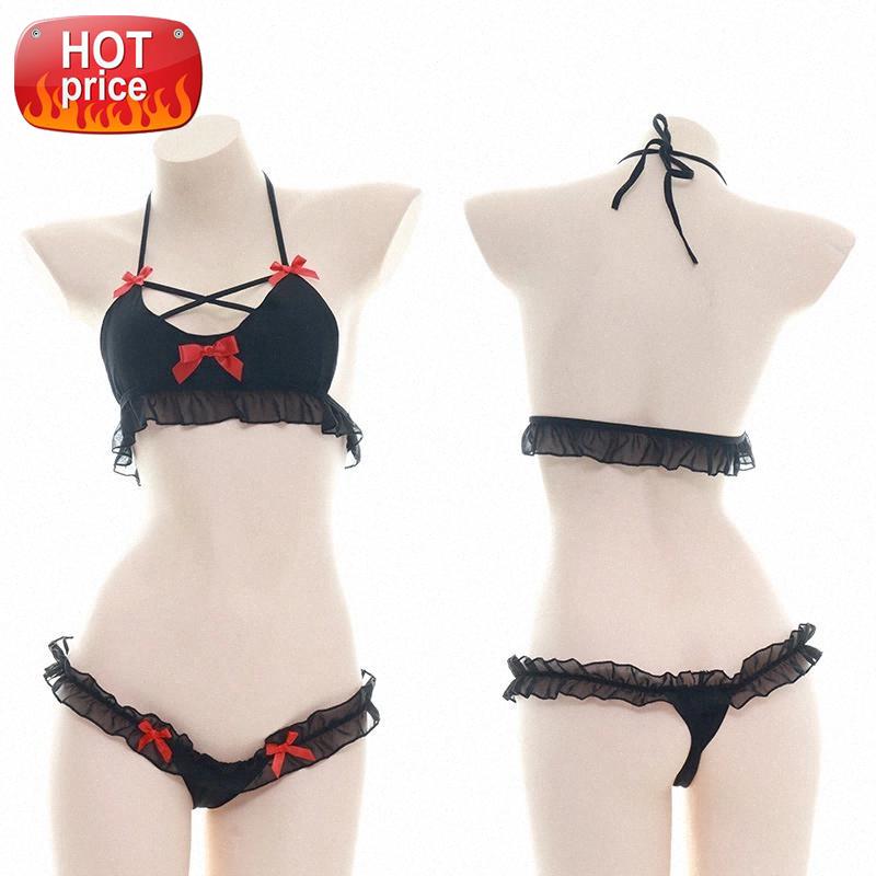 Lolita Kawaii Pajamas for Women Sleepwear Cute Ruffles Loungewear Two Piece Sets Black Micro Bikini Mini Pajama Shorts Panty New #bc7R, Black;white
Lolita Kawaii Pajamas for Women Sleepwear Cute Ruffles Loungewear Two Piece Sets Black Micro Bikini Mini Pajama Shorts Panty New #bc7R, Black;white
