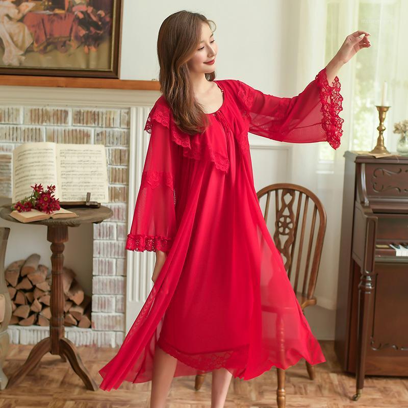 Robe Set Two Pieces Spaghetti Strap Deep V Neck White Cotton Sleepwear Lace Bathrobe Set Luxury Nightgown Long Lingerie1, Pink
Robe Set Two Pieces Spaghetti Strap Deep V Neck White Cotton Sleepwear Lace Bathrobe Set Luxury Nightgown Long Lingerie1, Pink