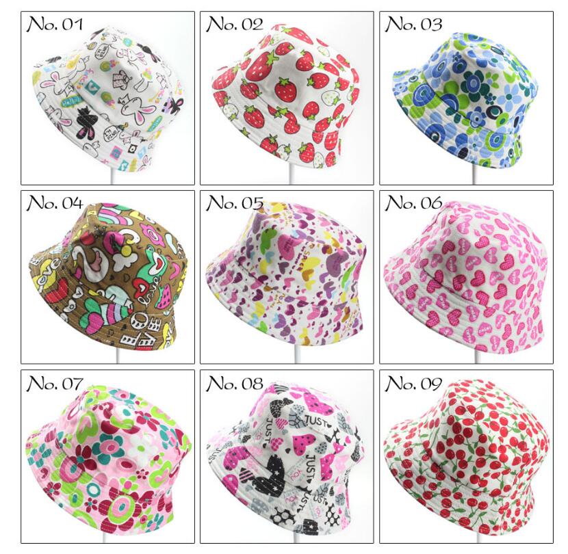 Children Bucket Hats Kids Sun Hat Floral baby sunhat kids Fishing Caps Baby Fisherman Hats Cartoon kids beach sun hats 40 Colors
Children Bucket Hats Kids Sun Hat Floral baby sunhat kids Fishing Caps Baby Fisherman Hats Cartoon kids beach sun hats 40 Colors