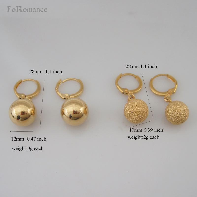 Foromance - YELLOW GOLD GP DANGLE 1.1 INCH TWO STYLYES PLAIN AND SCRUB BALL DIA 0.47" 0.39" DANGLER EARRING
Foromance - YELLOW GOLD GP DANGLE 1.1 INCH TWO STYLYES PLAIN AND SCRUB BALL DIA 0.47" 0.39" DANGLER EARRING