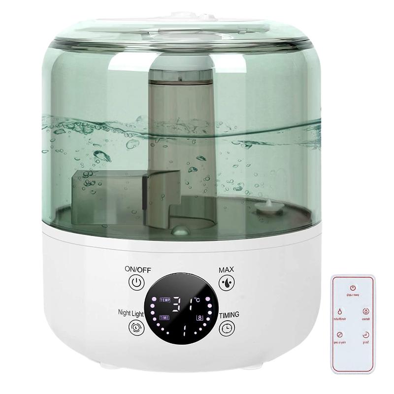 Ultrasonic Cool Mist Humidifiers 3L,USB Portable Desk Diffuser Remote Control for Bedroom Home Office Room
Ultrasonic Cool Mist Humidifiers 3L,USB Portable Desk Diffuser Remote Control for Bedroom Home Office Room