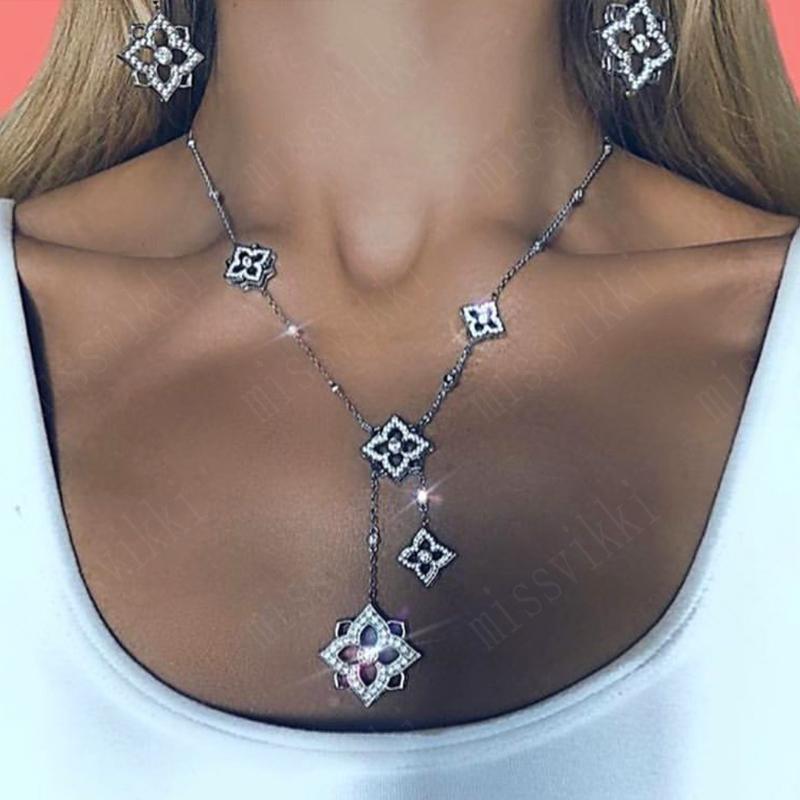 missvikki Flashing glowing CZ Long Dangle Drop Earrings Necklace DIY for Women Bridal Wedding Party Daily High Quality Earring
missvikki Flashing glowing CZ Long Dangle Drop Earrings Necklace DIY for Women Bridal Wedding Party Daily High Quality Earring