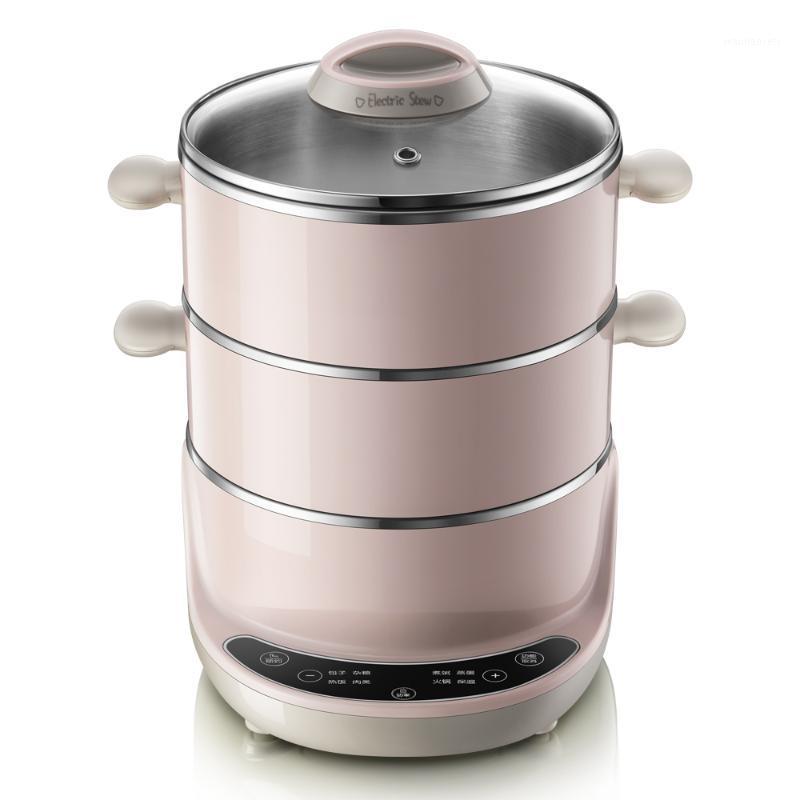 220V 3 Layers Household Electric Cooking Machine Pink Color Portable Electric Steamer Stainless Steel Inner Auto-Off Big Capacit1 
220V 3 Layers Household Electric Cooking Machine Pink Color Portable Electric Steamer Stainless Steel Inner Auto-Off Big Capacit1
