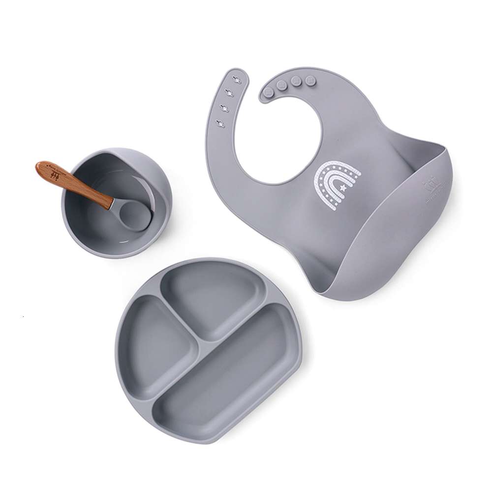 4pcs Baby Dining Dishes Silicone Bowl+Plate+Spoon+Bibs Strong Sucker Feeding Set Tableware Kids Dinnerware Food Supplement
4pcs Baby Dining Dishes Silicone Bowl+Plate+Spoon+Bibs Strong Sucker Feeding Set Tableware Kids Dinnerware Food Supplement
