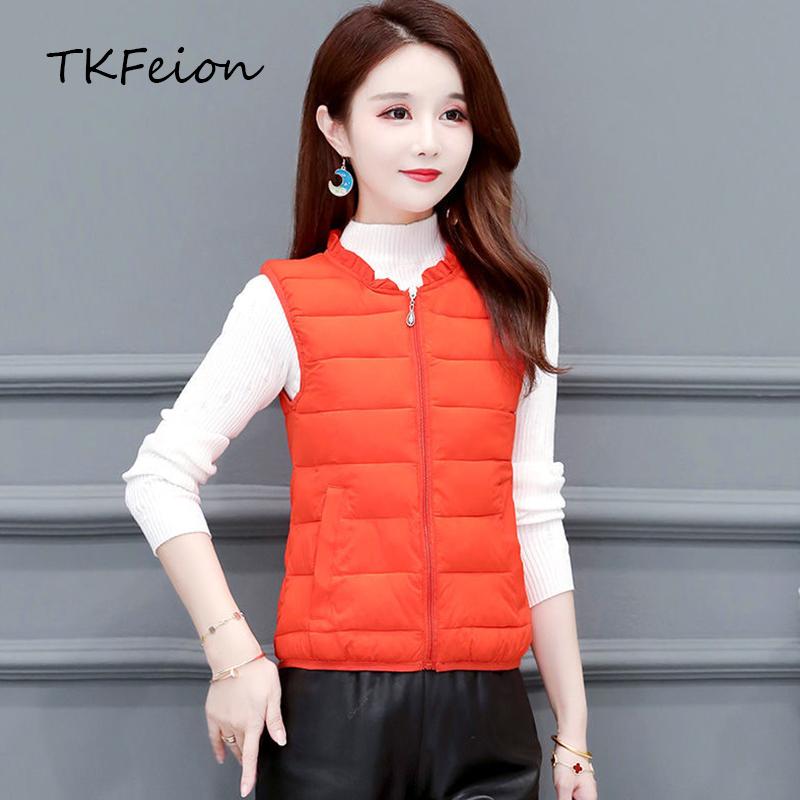 Womens Vest Coats Cotton Warm 2021 New Style Spring Autumn Student Sweet Slim Waistcoat Ruffles Collar Female Sleeveless Jackets, Orange
Womens Vest Coats Cotton Warm 2021 New Style Spring Autumn Student Sweet Slim Waistcoat Ruffles Collar Female Sleeveless Jackets, Orange