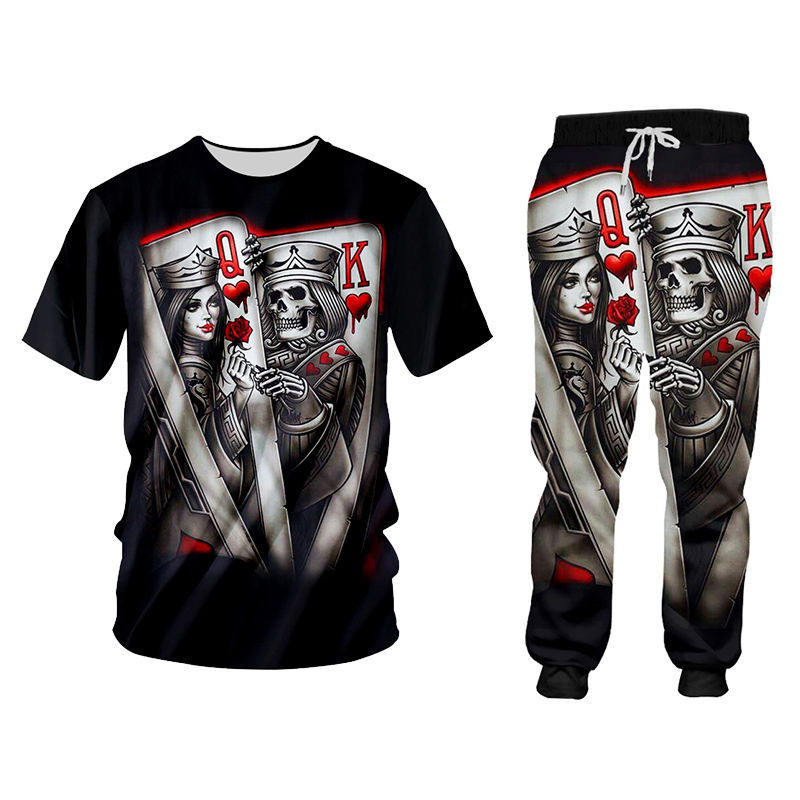 UJWI New Zip Hoodies Man sweatsuit 3D Print Skull Poker Q&K Casual Big Size Costume Male Zipper Coat Winter Fashion Hoody 201130