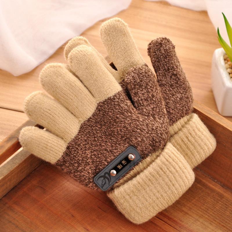 Five Fingers Gloves Kids Winter Children's Thicken Warm Cotton Wool Knitted Full Finger Mittens Boys Student Cute Soft High Quality Glove
Five Fingers Gloves Kids Winter Children's Thicken Warm Cotton Wool Knitted Full Finger Mittens Boys Student Cute Soft High Quality Glove