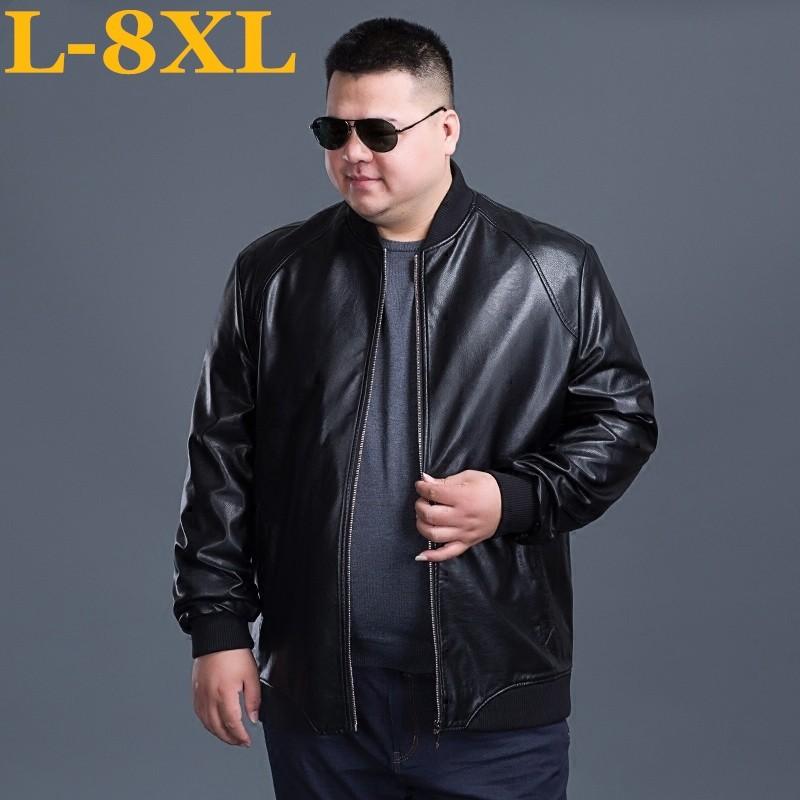 new plus size 8XL 7XL Men Solid Mens Leather clothes Coats Trend Slim Fit Youth Motorcycle Sheepskin Jacket, Black
new plus size 8XL 7XL Men Solid Mens Leather clothes Coats Trend Slim Fit Youth Motorcycle Sheepskin Jacket, Black