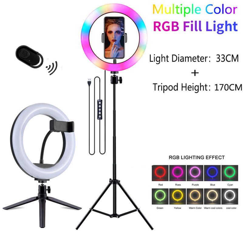 Video Light Selfie Ring Light Photography USB led lamp with tripod stand mobile Holder for Youtube tiktok VK ring
Video Light Selfie Ring Light Photography USB led lamp with tripod stand mobile Holder for Youtube tiktok VK ring
