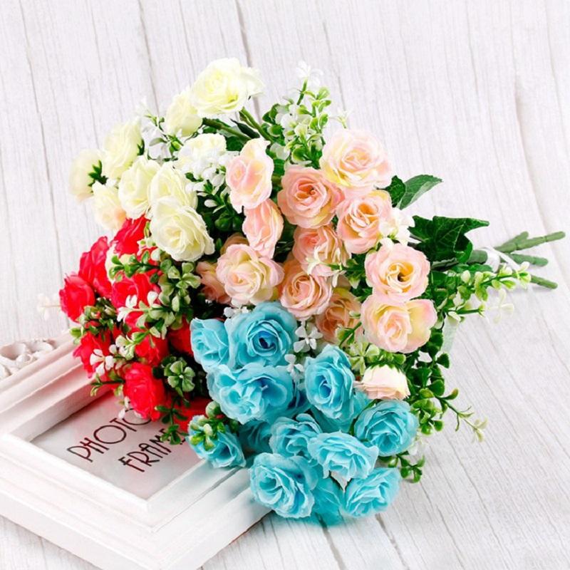 1PC Artificial Flowers Real Touch Artificial Moth Orchid Butterfly Orchid for new House Home Wedding Festival Decoration
