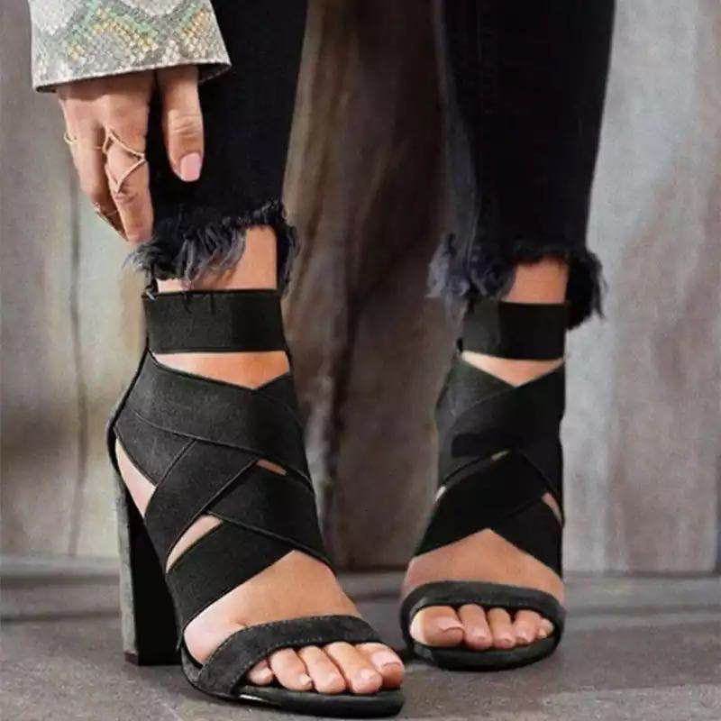 2021 New Summer Women High Heel Ankle Strap Elastic Band Pumps Ladies Sexy Open Toe Party Wedding Sandals Plus Size -43 6mqm, Green
2021 New Summer Women High Heel Ankle Strap Elastic Band Pumps Ladies Sexy Open Toe Party Wedding Sandals Plus Size -43 6mqm, Green