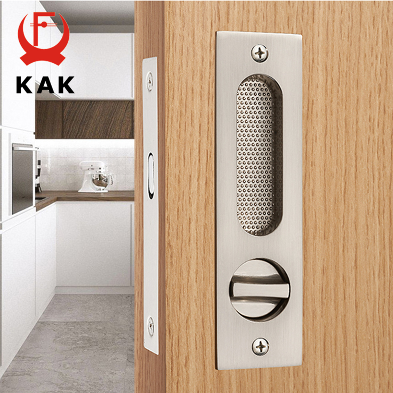KAK Mute Mortice Sliding Door Lock Hidde Handle Interior Door Pull Lock Modern Anti-theft Room Wood Door Lock Furniture Hardware T200703
KAK Mute Mortice Sliding Door Lock Hidde Handle Interior Door Pull Lock Modern Anti-theft Room Wood Door Lock Furniture Hardware T200703