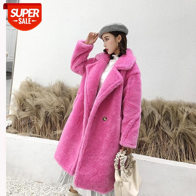 Women's Coat Teddy Bear Fur Coat Women 100% cashmere Women Wool Loose wool Coats Winter Warm Thicken Classic #fK26, Black;brown
Women's Coat Teddy Bear Fur Coat Women 100% cashmere Women Wool Loose wool Coats Winter Warm Thicken Classic #fK26, Black;brown