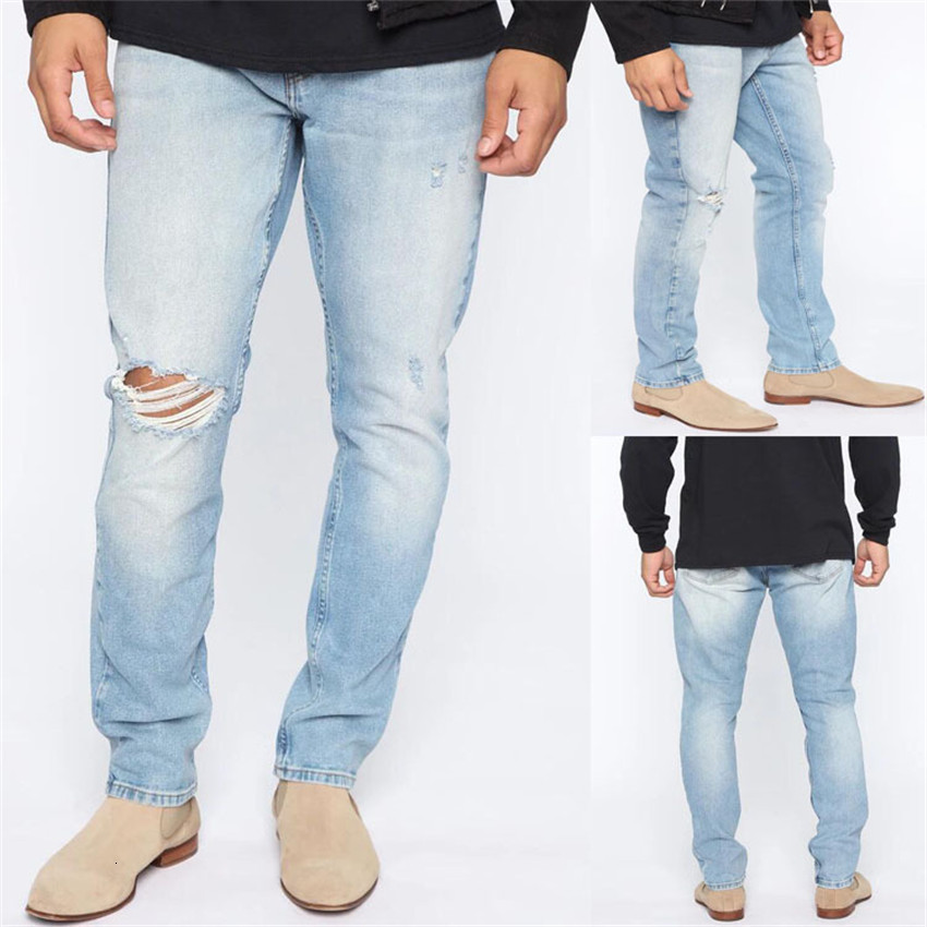 2021 New Fashion Harajuku Skinny Ripped Jean Broken Denim Pants Hip Streetwear Jeans for Men H84U, Blue 8819
2021 New Fashion Harajuku Skinny Ripped Jean Broken Denim Pants Hip Streetwear Jeans for Men H84U, Blue 8819