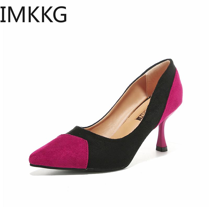Women Shoe High Heel Woman Flock High Heels Women Pumps Ladies Office Shoes Pointed Toe Summer Heels Pumps, 6red
Women Shoe High Heel Woman Flock High Heels Women Pumps Ladies Office Shoes Pointed Toe Summer Heels Pumps, 6red