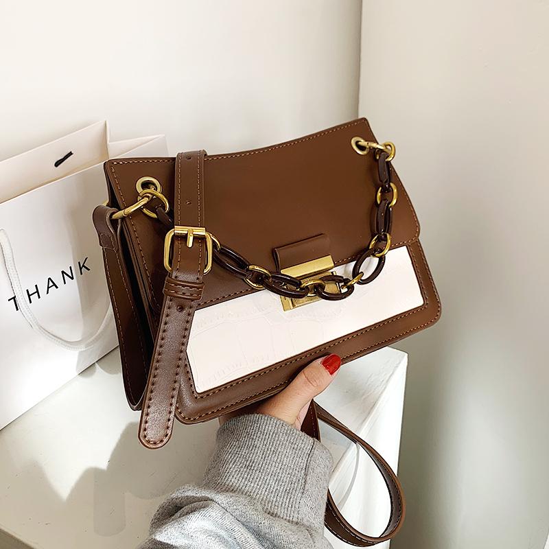 VeryMe Contrast Color Leather Crossbody Pack For Women 2021 New Travel Handbag Fashion Simple Shoulder Bag Ladies Cross Body Bag, Black
VeryMe Contrast Color Leather Crossbody Pack For Women 2021 New Travel Handbag Fashion Simple Shoulder Bag Ladies Cross Body Bag, Black
