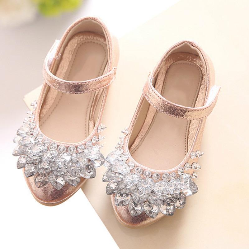 Heart Rhinestone Girls Princess Leather Shoes Gold Pink Sliver Baby Girls Kids Shoes for Dance Party Princess Girl Single, Silvery
Heart Rhinestone Girls Princess Leather Shoes Gold Pink Sliver Baby Girls Kids Shoes for Dance Party Princess Girl Single, Silvery