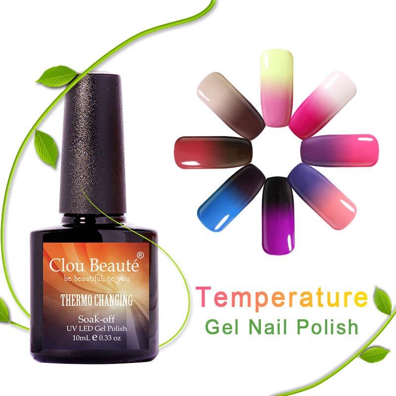 10ml Clou Beaute Choose 1 Color Nail UV Gel Temperature Color Changing Nail Polish Soak Off Gel Lacquer UV Lamp, Bizcb7026
10ml Clou Beaute Choose 1 Color Nail UV Gel Temperature Color Changing Nail Polish Soak Off Gel Lacquer UV Lamp, Bizcb7026