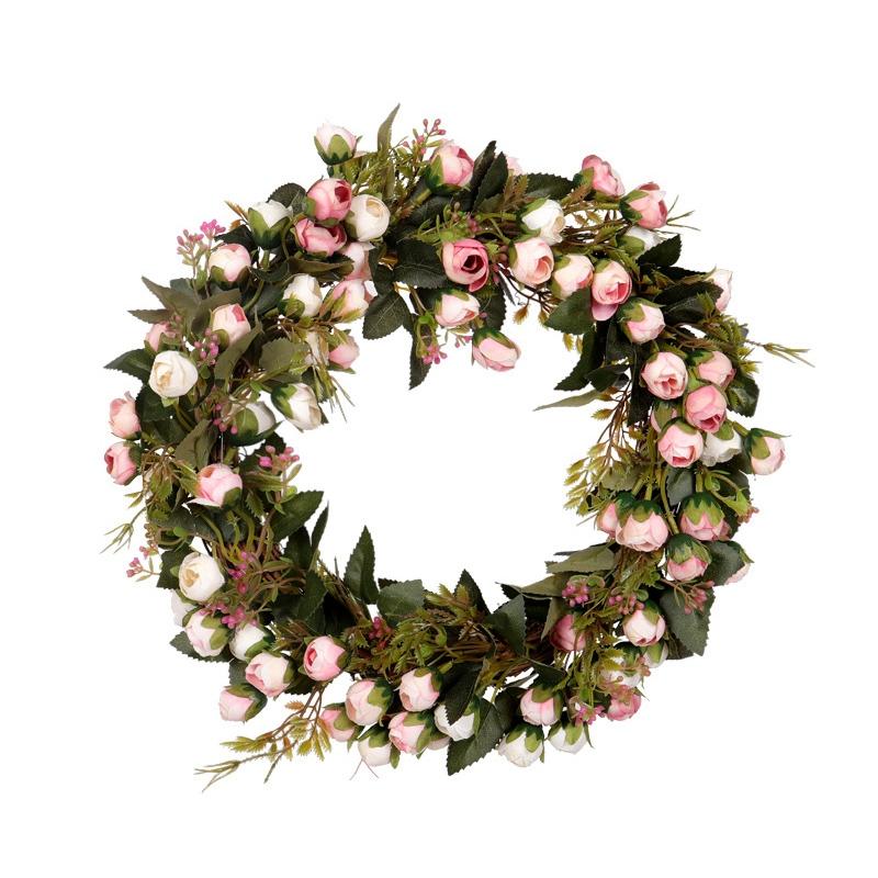 Christmas Flower Wreath Rose Garland With Elegant Best For Home Wall Door And Window Decoration Wedding Decoration, Multi
Christmas Flower Wreath Rose Garland With Elegant Best For Home Wall Door And Window Decoration Wedding Decoration, Multi