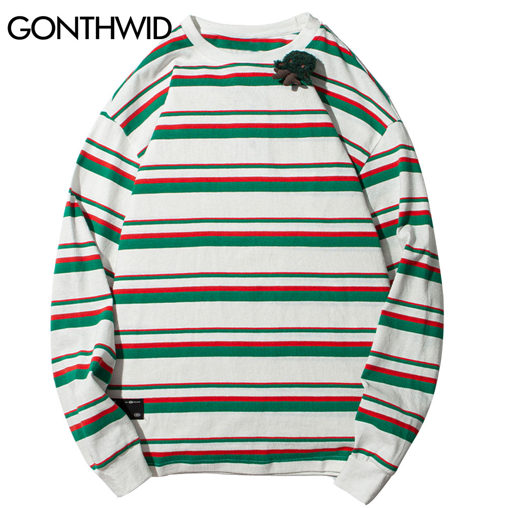 Harajuku Color Block Striped Knitted Thin Jumper Sweatshirts Streetwear Mens 2020 Hip Hop Casual Pullover Hoodies Tops, Green
Harajuku Color Block Striped Knitted Thin Jumper Sweatshirts Streetwear Mens 2020 Hip Hop Casual Pullover Hoodies Tops, Green