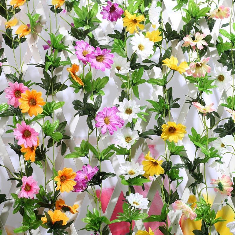 yumai 240cm 13 heads Chrysanthemum Silk Artificial Flowers Vine Daisy for Home party Garden Wedding Wall Hanging Decor1, Orange
yumai 240cm 13 heads Chrysanthemum Silk Artificial Flowers Vine Daisy for Home party Garden Wedding Wall Hanging Decor1, Orange