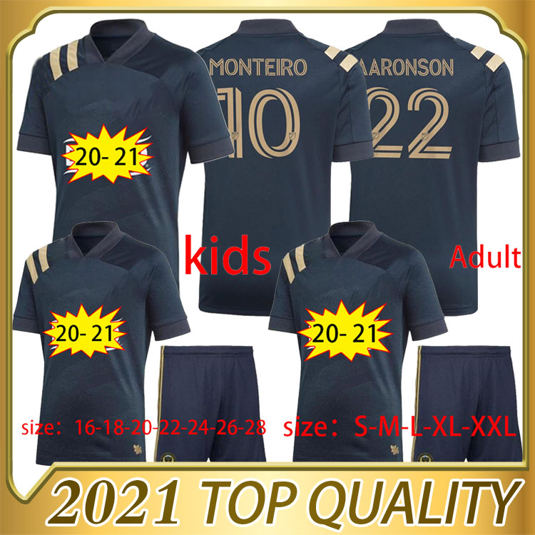 2020 Philadelphia Union Soccer Jerseys MLS #10 MONTEIRO BEDOYA Uniform 2020/21 #22 AARONSON PRZYBYLKO Football Adult + Kids Kit Shirts, 1pcs
2020 Philadelphia Union Soccer Jerseys MLS #10 MONTEIRO BEDOYA Uniform 2020/21 #22 AARONSON PRZYBYLKO Football Adult + Kids Kit Shirts, 1pcs