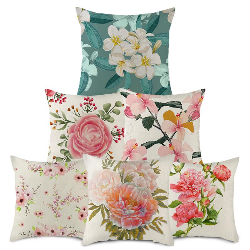 Fuwatacchi Flower Cushion Cover Peony Rose Cherry Blossom Throw Pillow Cover for Home Chair Sofa Decorative Pillows 45*45 Double Pillow Case, Pc08738
Fuwatacchi Flower Cushion Cover Peony Rose Cherry Blossom Throw Pillow Cover for Home Chair Sofa Decorative Pillows 45*45 Double Pillow Case, Pc08738