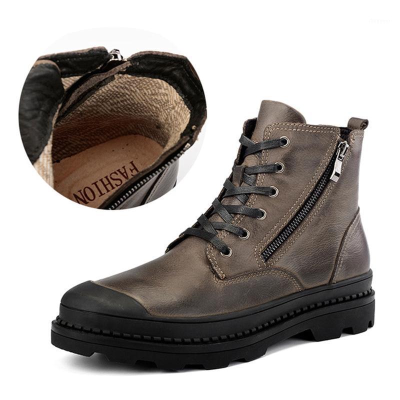 Genuine Leather Men's Boots Plush Warm Winter Boots Men Shoes Fashion Motorcycle Male Shoes Adult Ankle Plus Size 471, Hl9950-black
Genuine Leather Men's Boots Plush Warm Winter Boots Men Shoes Fashion Motorcycle Male Shoes Adult Ankle Plus Size 471, Hl9950-black