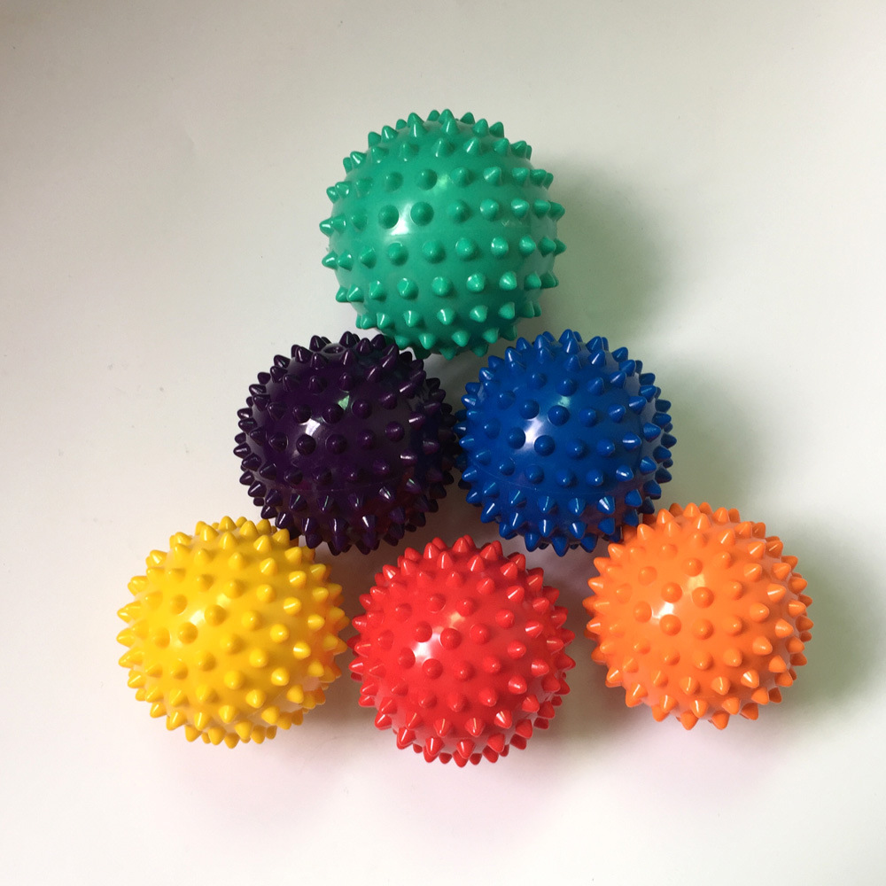 7cm Foot Spiky Massage Ball Cervical Vertebra Recovery Acupoint Trigger Point Muscle Relax Hand Pain Relief Therapy Masaje Hedgehog Ball