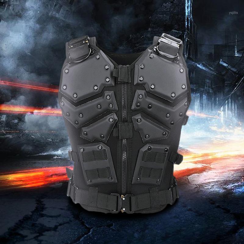 Outdoor one-piece training vest vest three-level male multi-functional real-life CS protective equipment chain mail1, Bk
Outdoor one-piece training vest vest three-level male multi-functional real-life CS protective equipment chain mail1, Bk