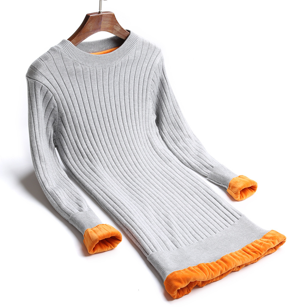 2021 New Thick Warm Women Sleeve Winter Long Slim Rib Knitted Dress Autumn O-neck Mid-calf Femme Sweater Dresses Vwd8, Gray
2021 New Thick Warm Women Sleeve Winter Long Slim Rib Knitted Dress Autumn O-neck Mid-calf Femme Sweater Dresses Vwd8, Gray