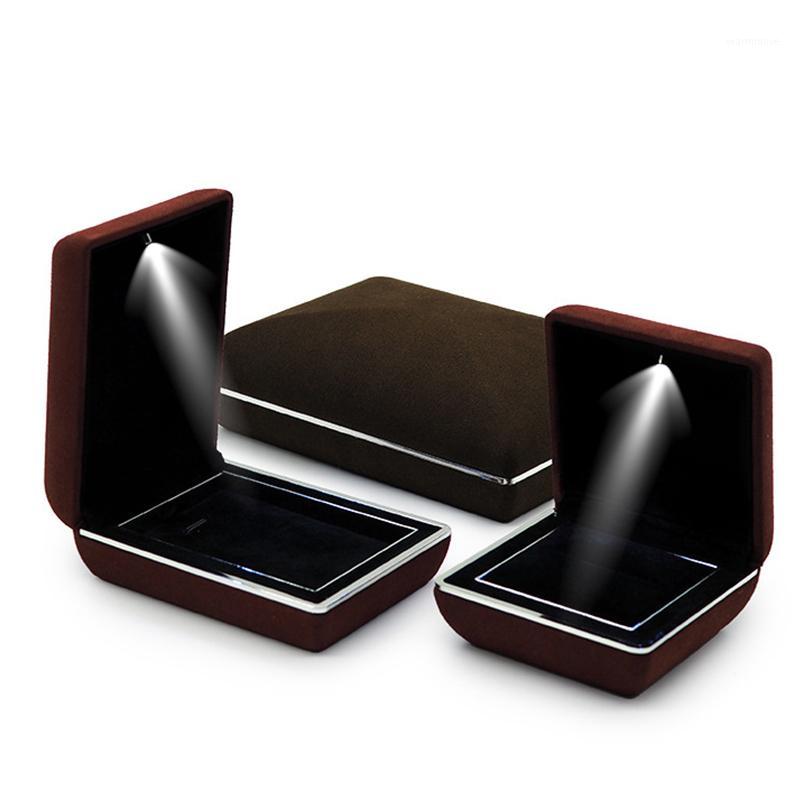 Deluxe LED Lighted Ring Pendant Box Wedding Velvet Foldable Jewelry Necklace Gift Display Storage Organizer Case1
Deluxe LED Lighted Ring Pendant Box Wedding Velvet Foldable Jewelry Necklace Gift Display Storage Organizer Case1