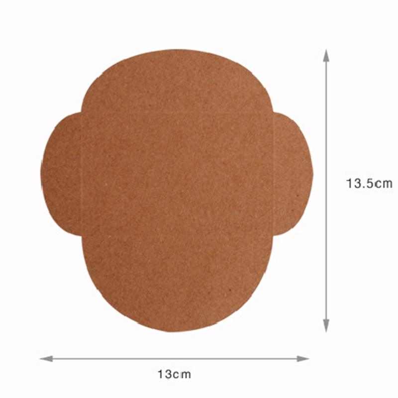 50pcs/set Beautiful Love small Brown Pink Solid Small Business Letter /gilt /2 color Kraft Paper Envelope