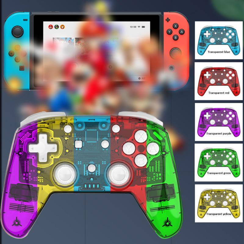 Wireless Gamepad 6-Axis Vibration Bluetooth Gamepad Joystick Console for Switch NS PRO PC Gaming Joypad Controller
Wireless Gamepad 6-Axis Vibration Bluetooth Gamepad Joystick Console for Switch NS PRO PC Gaming Joypad Controller