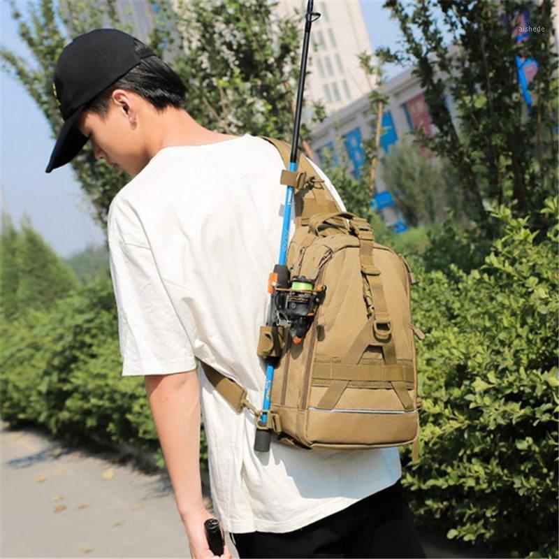 Tactical men's Nylon leisure multifunctional backpack waterproof messenger chest bag gear camouflage back pole bag1, Black
Tactical men's Nylon leisure multifunctional backpack waterproof messenger chest bag gear camouflage back pole bag1, Black