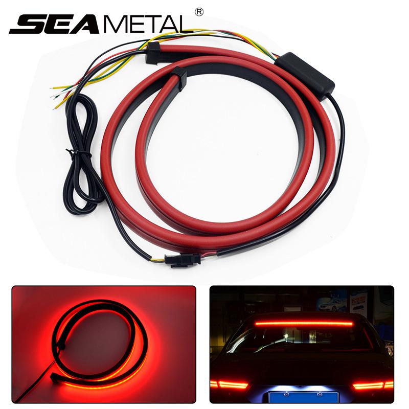 12V Car Led Brake Lights Warning Turn Signal LED Strips Universal Auto High Mount Brake Stop Lights High Additional Lamp, As pic
12V Car Led Brake Lights Warning Turn Signal LED Strips Universal Auto High Mount Brake Stop Lights High Additional Lamp, As pic