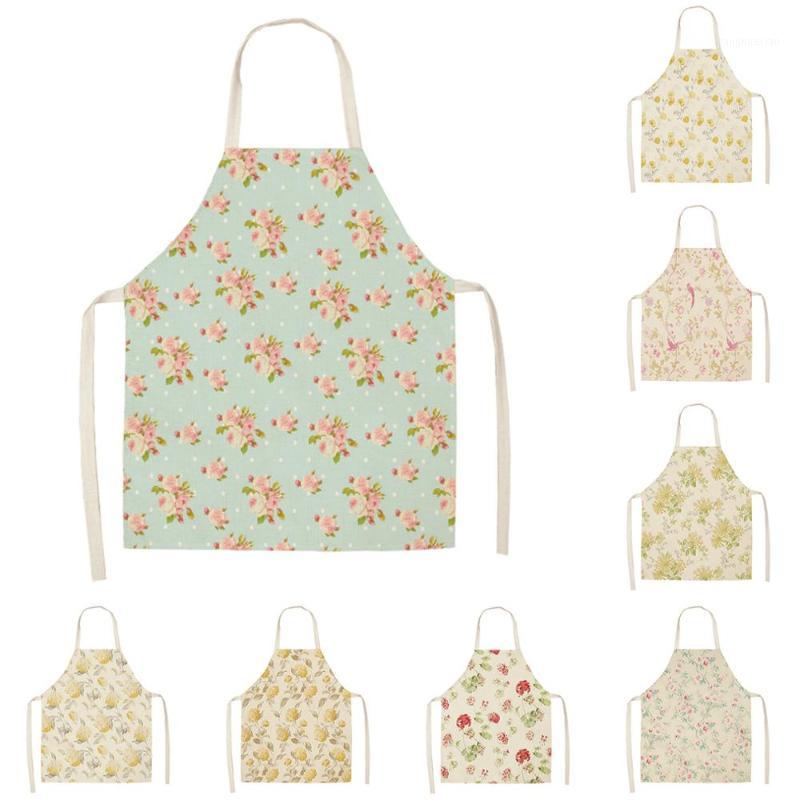 Aprons 1 Piece Linen Apron Beautiful Flower Print Breathable Dry Waterproof Oil-proof Kitchen Cooking Household Cleaning Tool1
Aprons 1 Piece Linen Apron Beautiful Flower Print Breathable Dry Waterproof Oil-proof Kitchen Cooking Household Cleaning Tool1