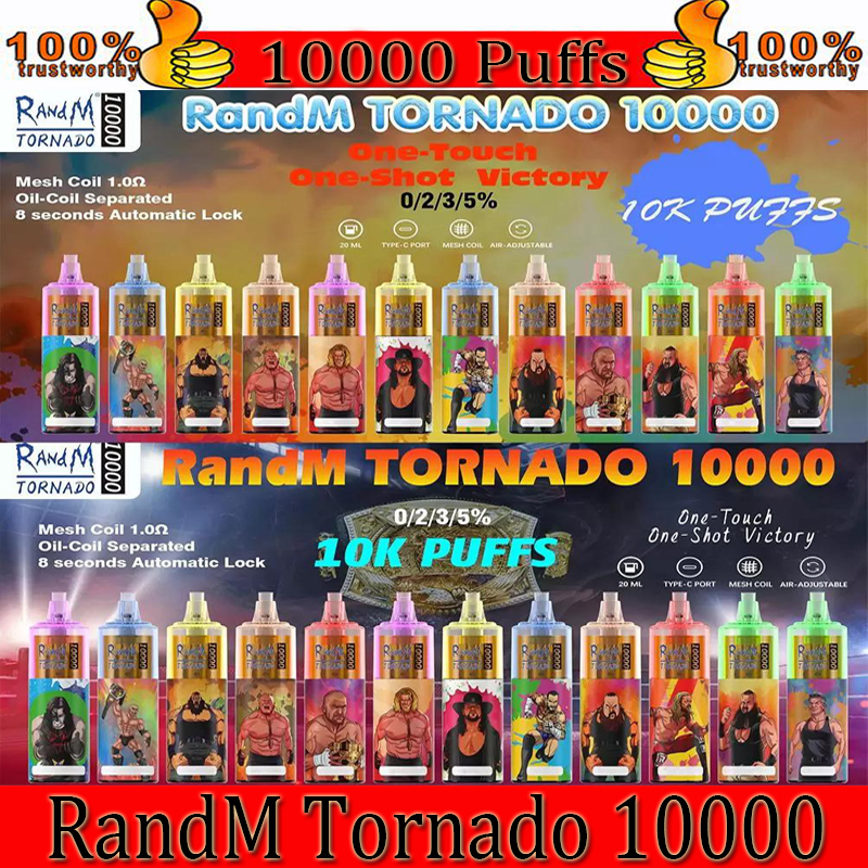Original RandM Tornado 10000 Puffs Disposable Vape Pen E Cigarette With Rechargeable Battery Airflow Control Mesh Coil 20ml Prefilled Pod 10
Original RandM Tornado 10000 Puffs Disposable Vape Pen E Cigarette With Rechargeable Battery Airflow Control Mesh Coil 20ml Prefilled Pod 10