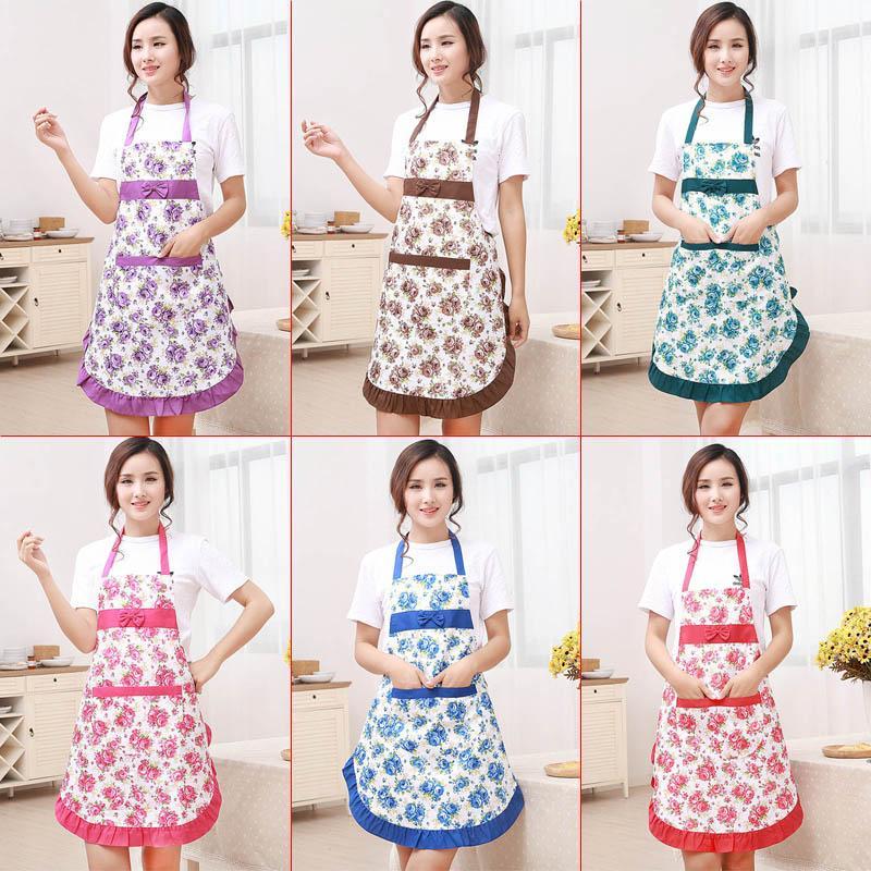 Women Apron Floral Waterproof Kitchen Restaurant Cooking Pocket Dress Apron Polyeste Halter Bow Pocket Floral Sleeveles1
Women Apron Floral Waterproof Kitchen Restaurant Cooking Pocket Dress Apron Polyeste Halter Bow Pocket Floral Sleeveles1