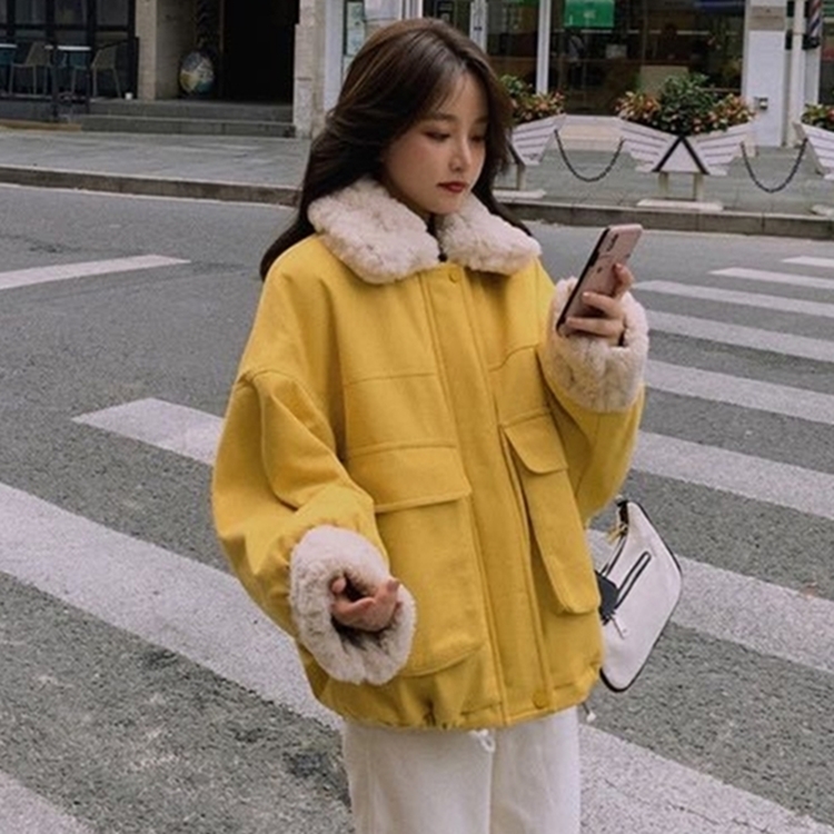 Colorfaith New Autumn Winter Women Jackets Quilted Puffer Parkas High-Quality Warm Wild Oversize Pink Lady Short Coat CO970 201201