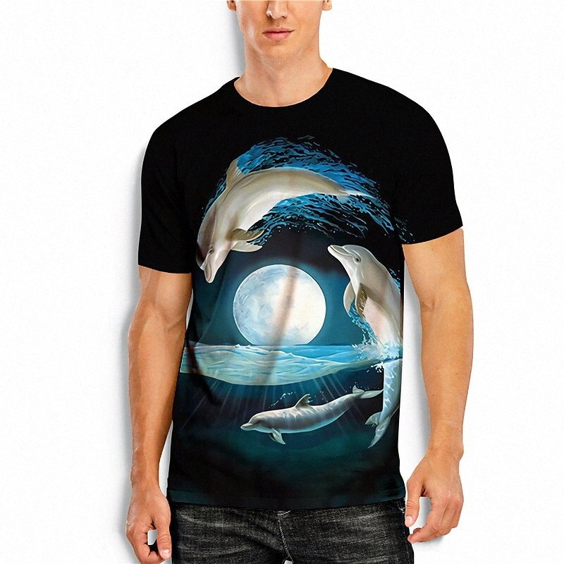 Men's T Shirt 3D Pr… - image